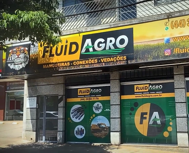 Fachada Moderna Fluid Agro